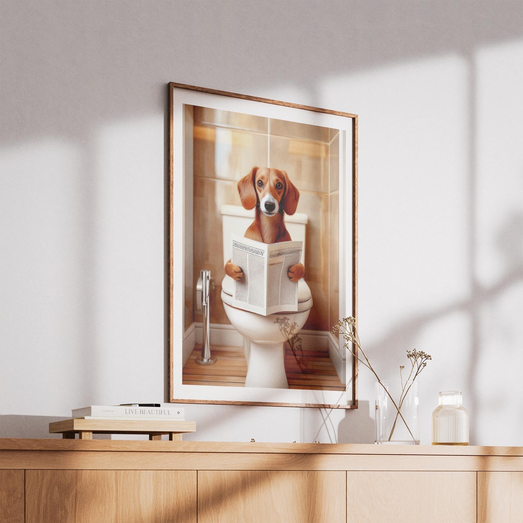 Dachshund Toilet Humour Dog Series 1 image 5