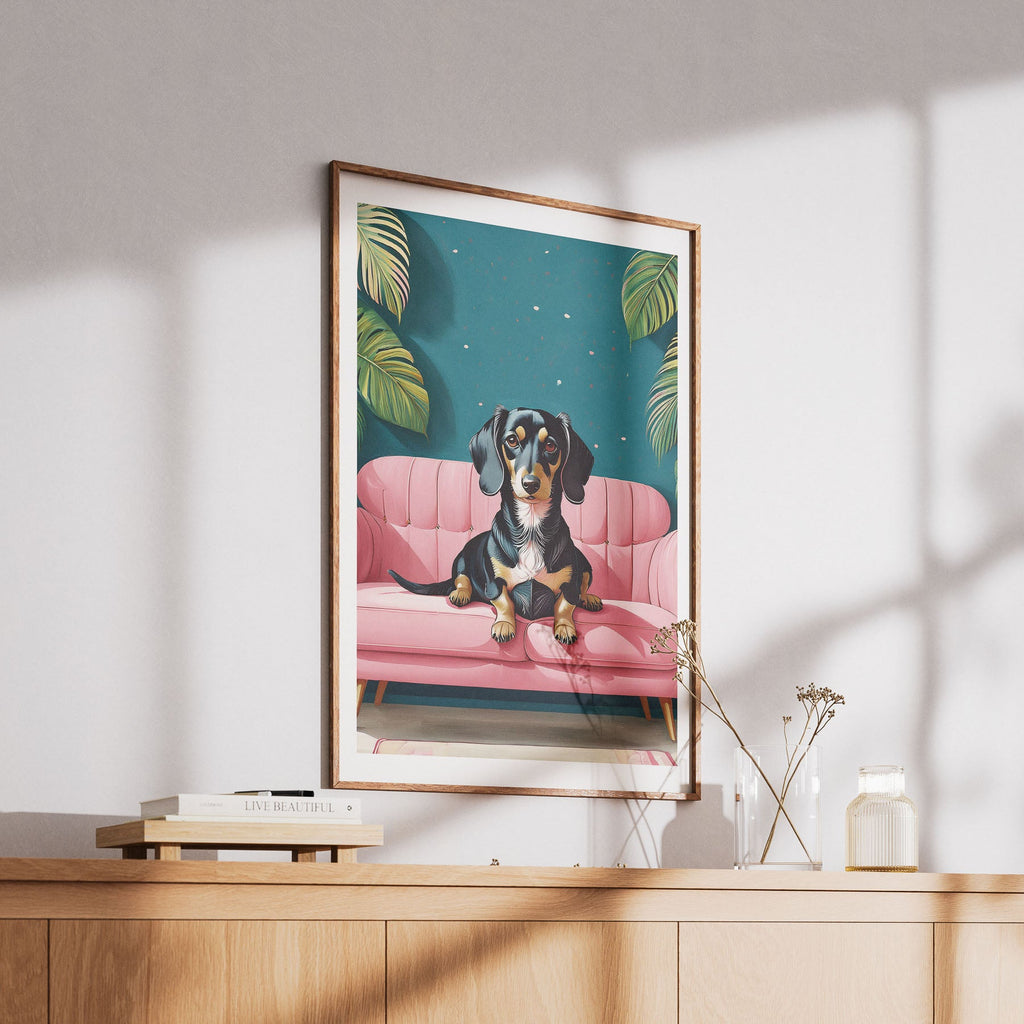 Dachshund  Just Lounging Around image 6