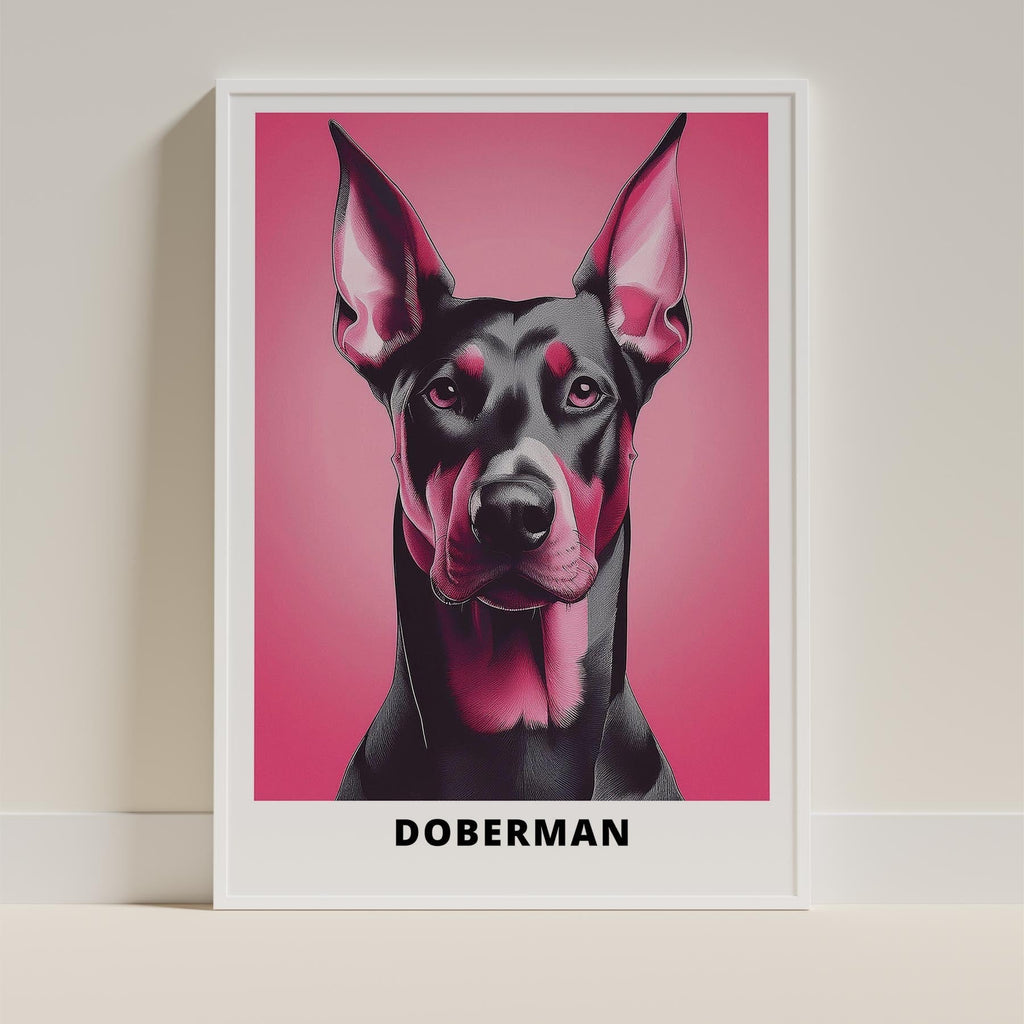 Doberman Pink and Black Dog Series 1 image 9