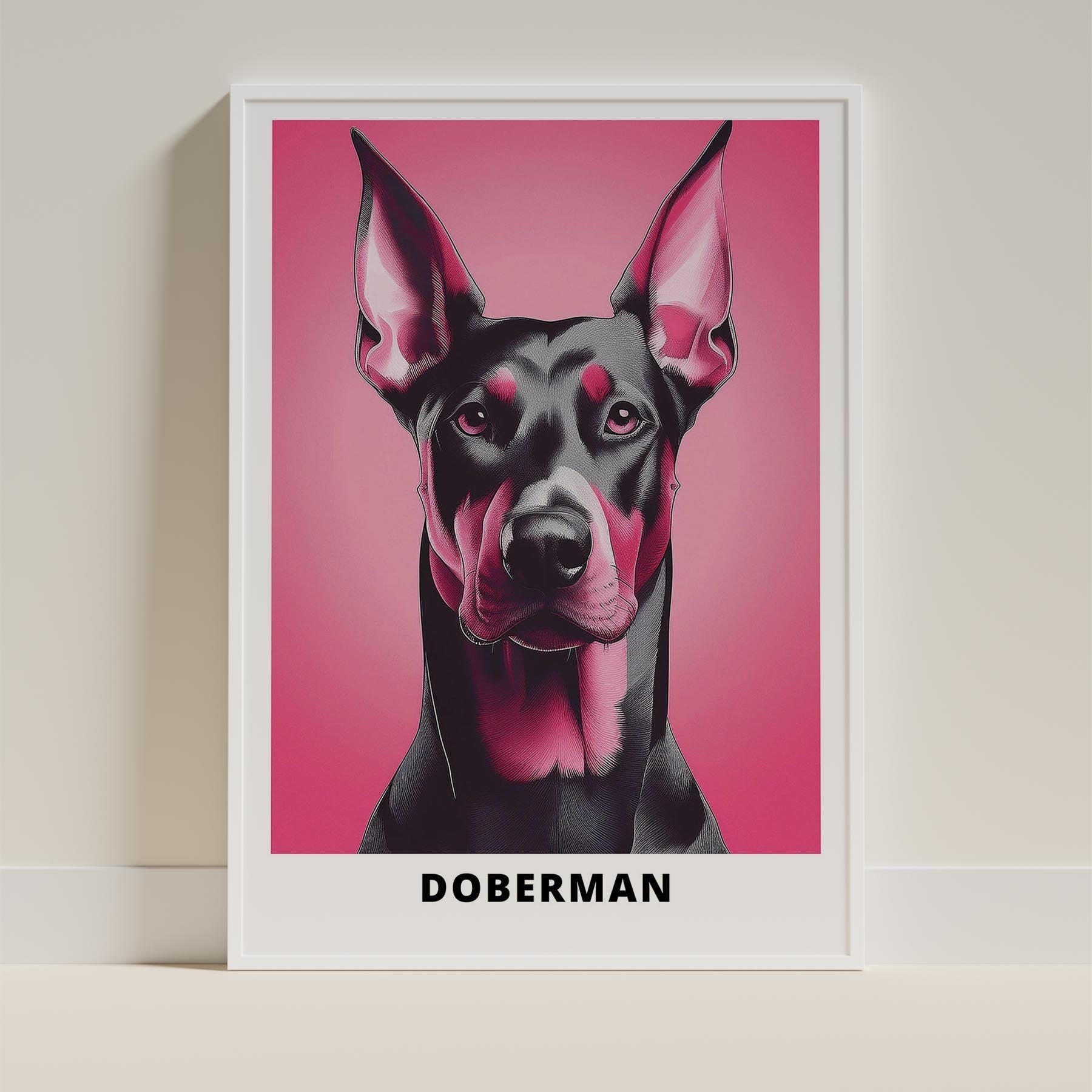 Doberman Pink and Black Dog Series 1 image 9