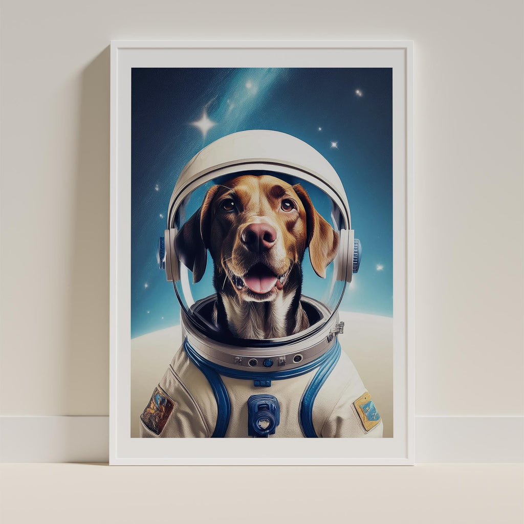 German Pointer Astronaut Dog Series image 9