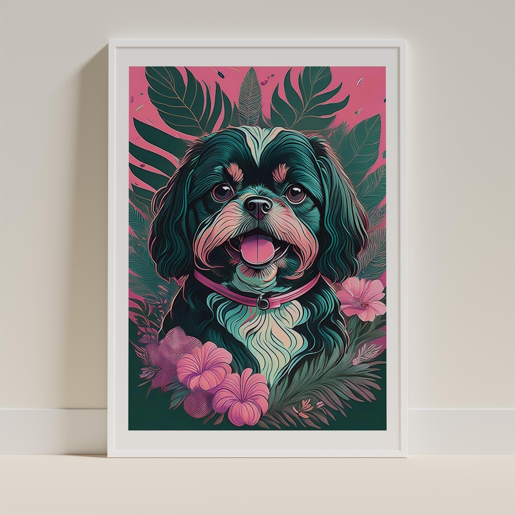 Shih Tzu Flowery Dog image 9