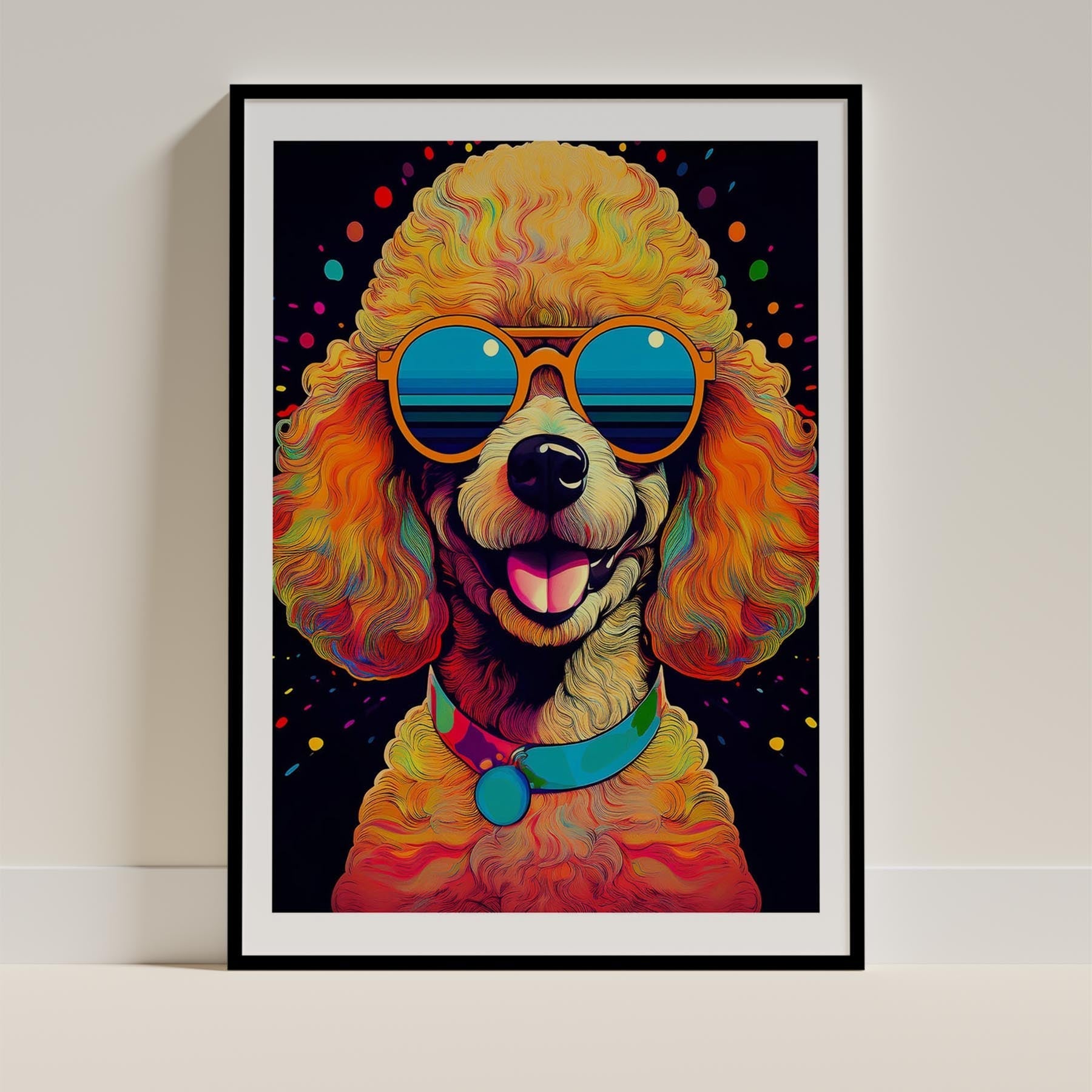 Poodle In Colourful Sunnies 3 image 11