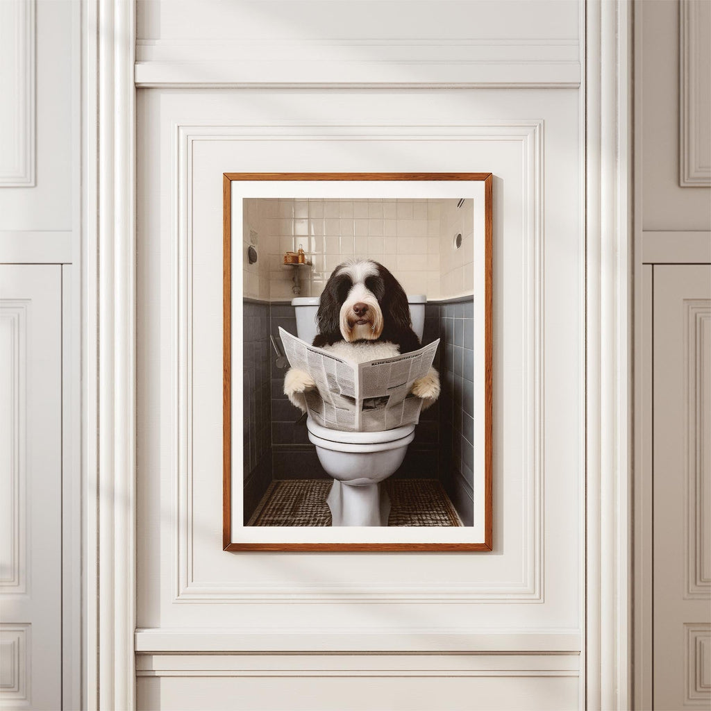 Old English Sheepdog Toilet Humour Dog Series image 3