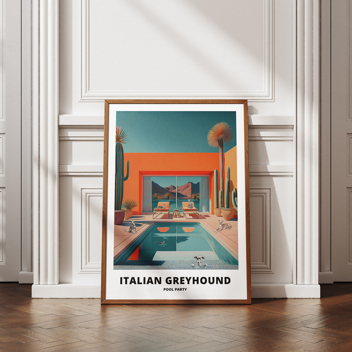 Italian Greyhound Pool Party image 4