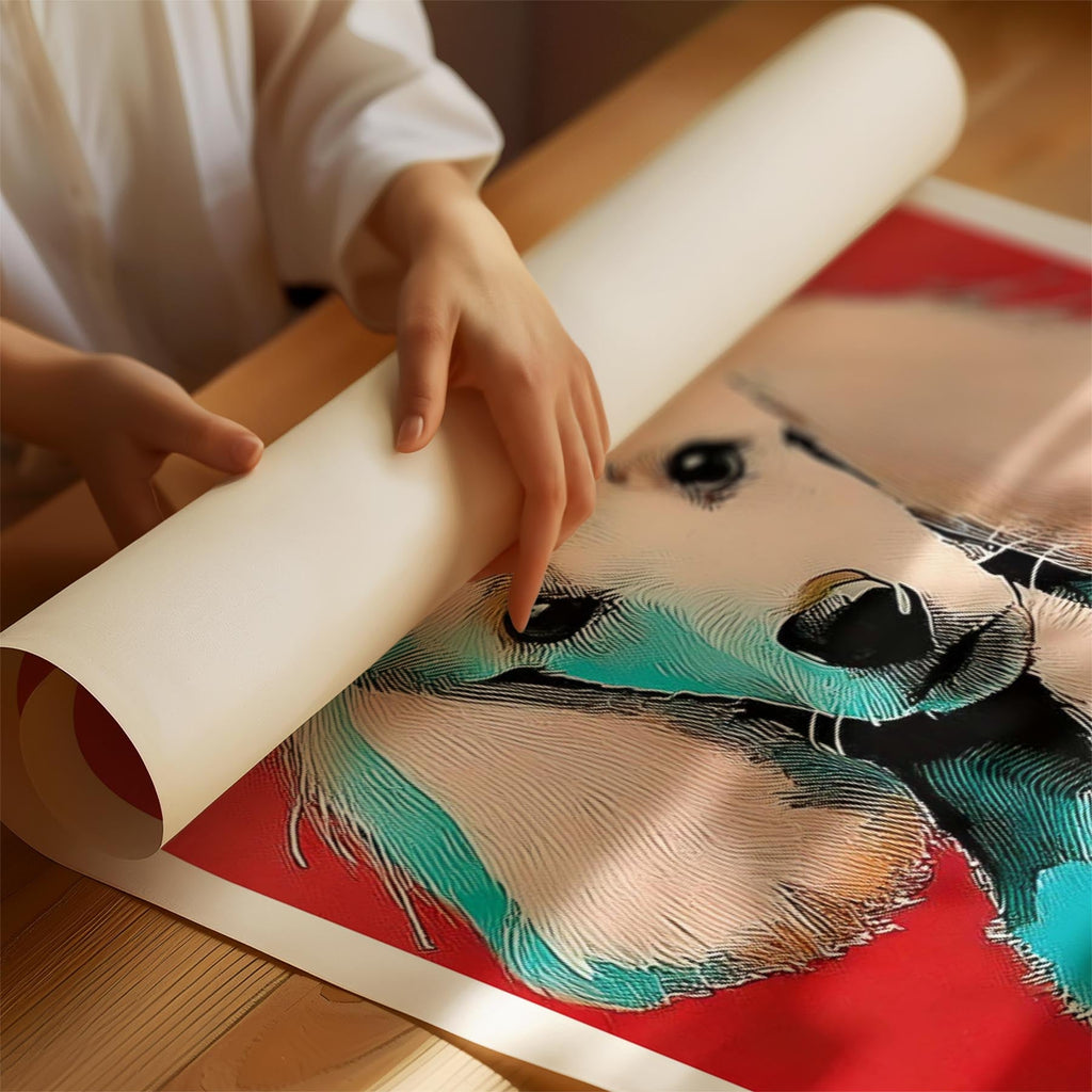 Poodle Red Dog Series image 1