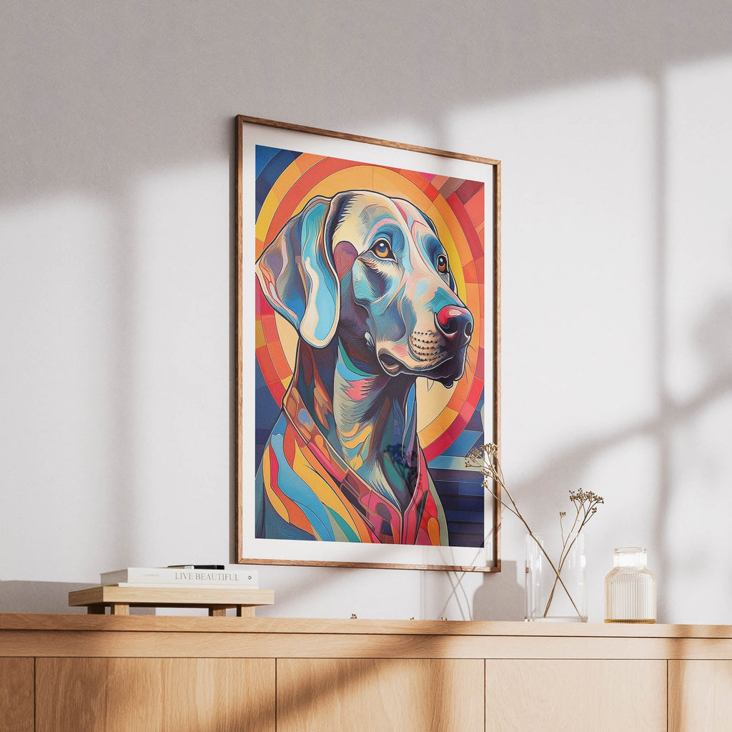 Weimaraner Colour Graphics image 6
