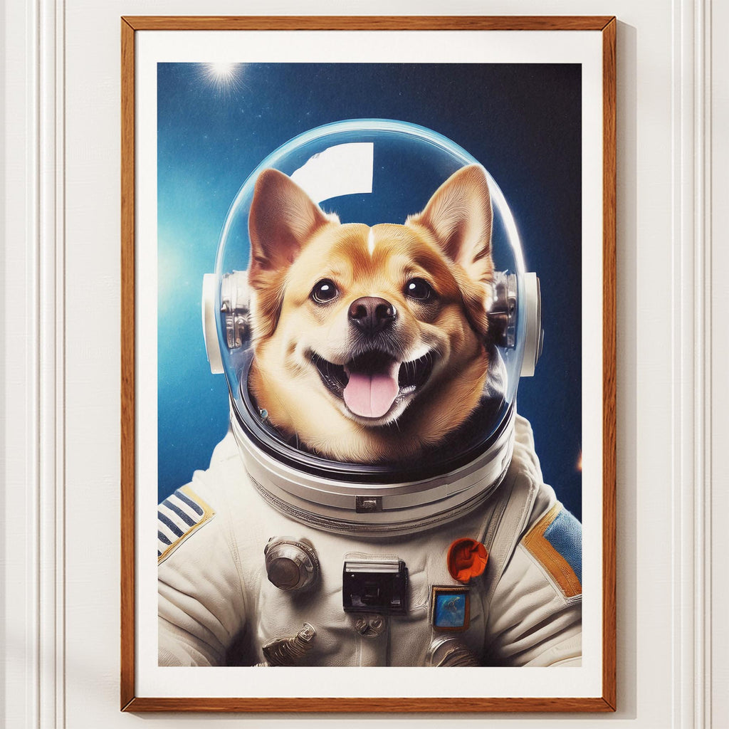 Japanese Chin Astronaut Dog Series image 10