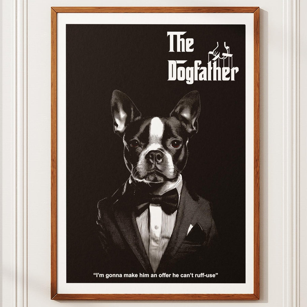 Boston Terrier Mafia Dog Series image 10