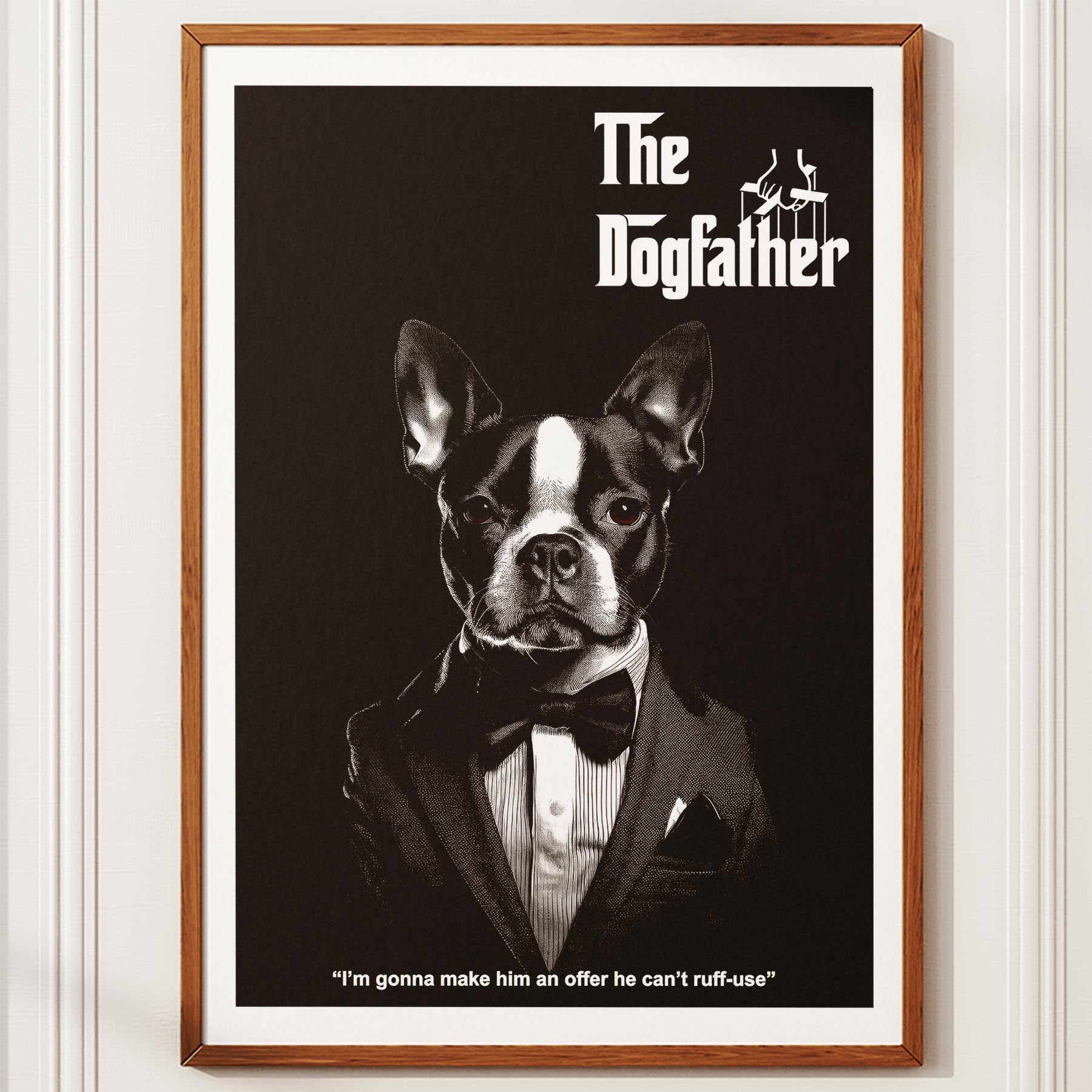Boston Terrier Mafia Dog Series image 10