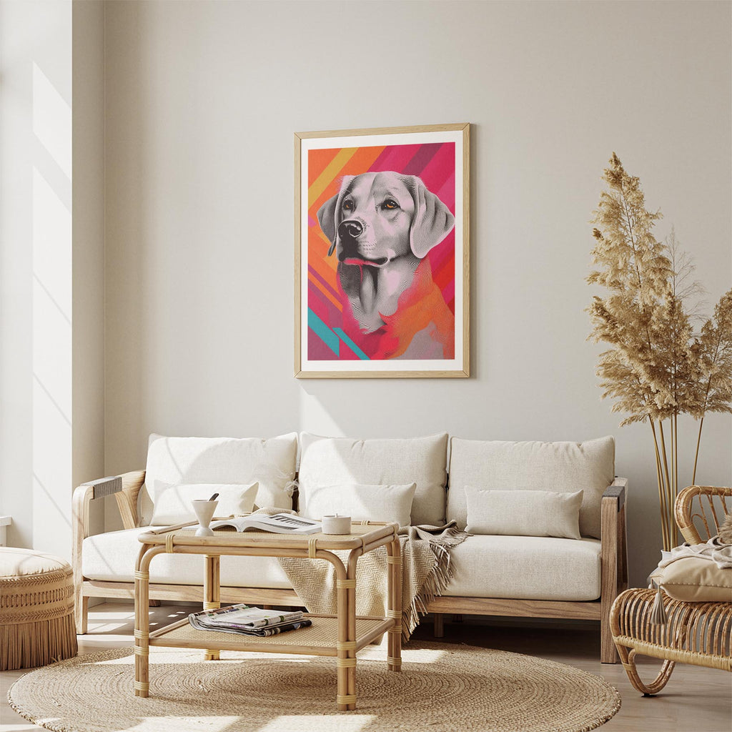 Golden Retriever Modern Pop Dog Series image 2