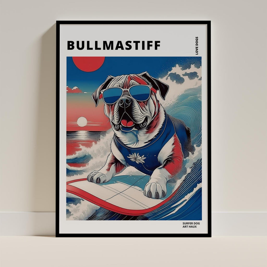 Bullmastiff Hokosai Surfer Dogs 1 image 11