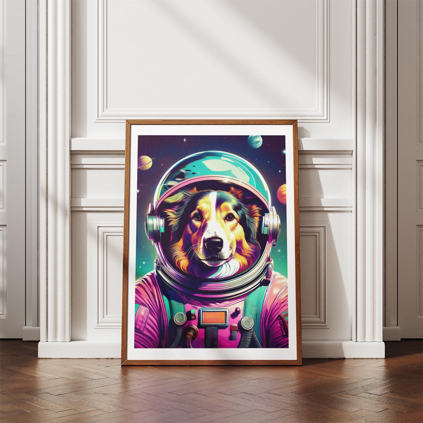 Rough Smooth Collie Space Dogs Series image 4