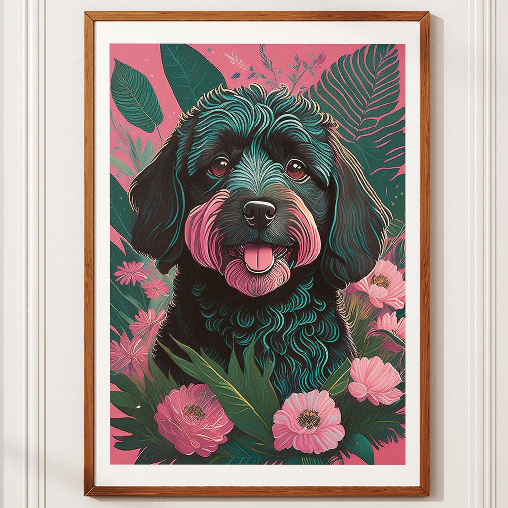 Groodle Flowery Dog image 10