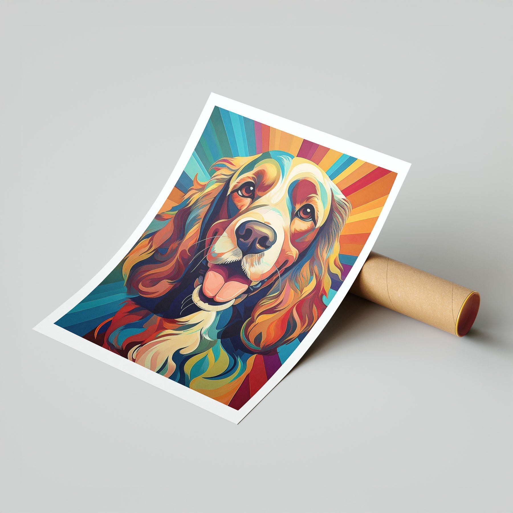 Cocker Spaniel Colour Graphics 5 image 7