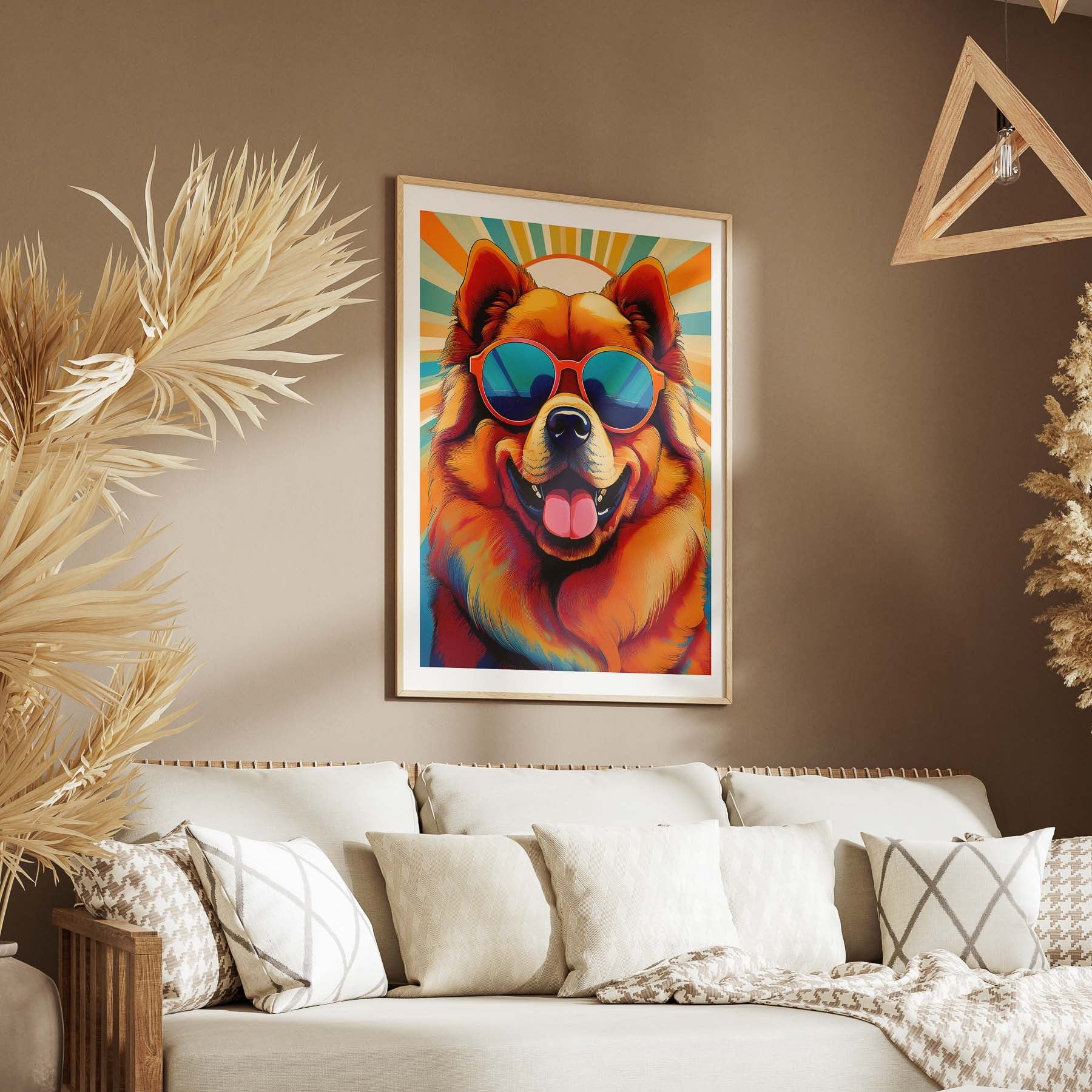 Chow Chow In Colourful Sunnies 1 image 5