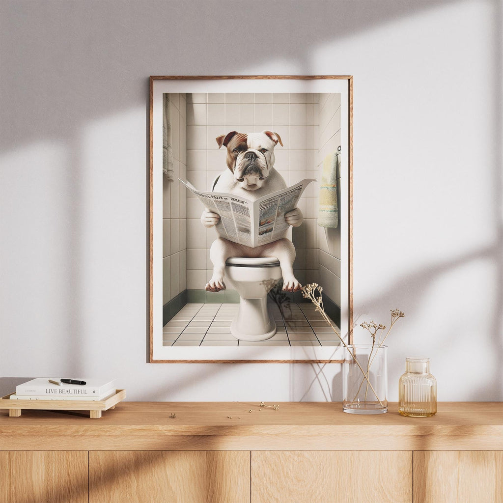 Bulldog Toilet Humour Dog Series 3 image 8