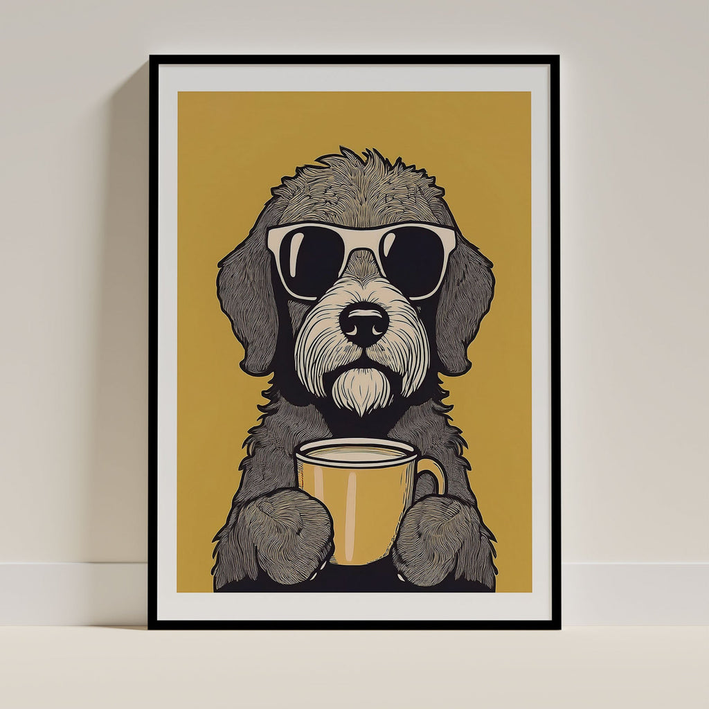 Labradoddle 2 Chillin Coffee Dog image 0