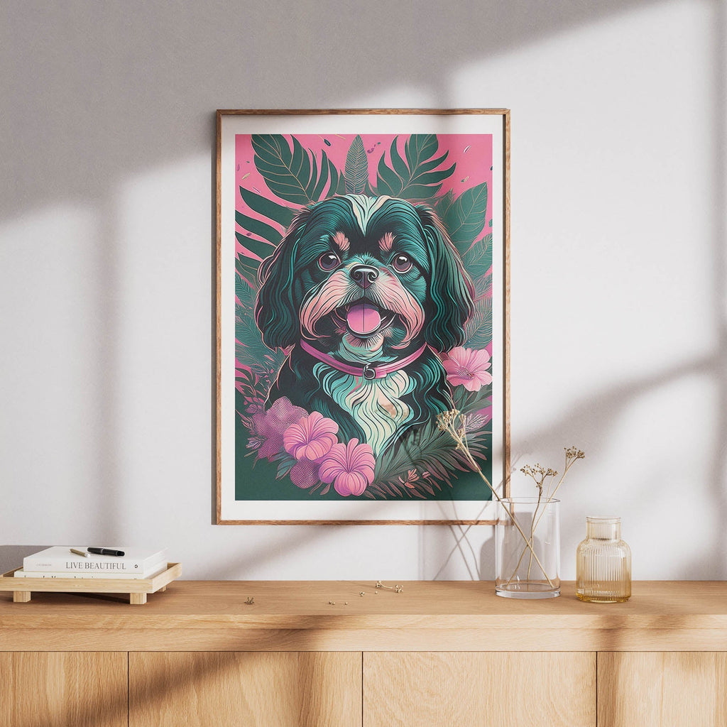 Shih Tzu Flowery Dog image 8