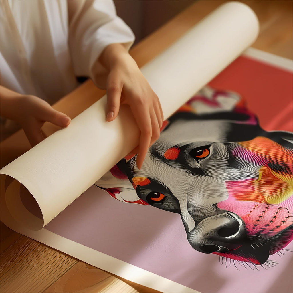 Doberman Modern Pop Dog Series image 1