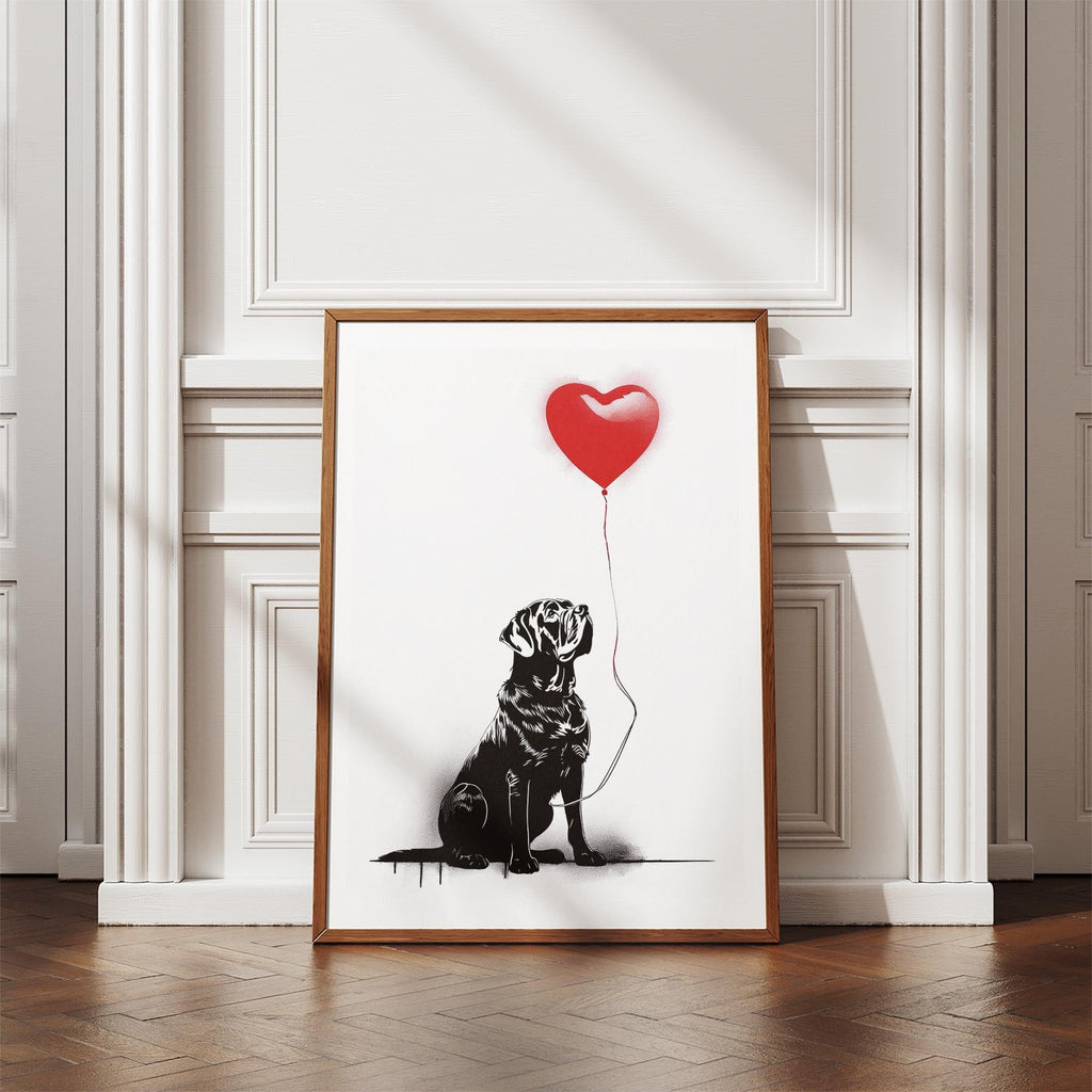 Neapolitan Mastiff DOGSY Series inspired by the Art of Banksy image 4