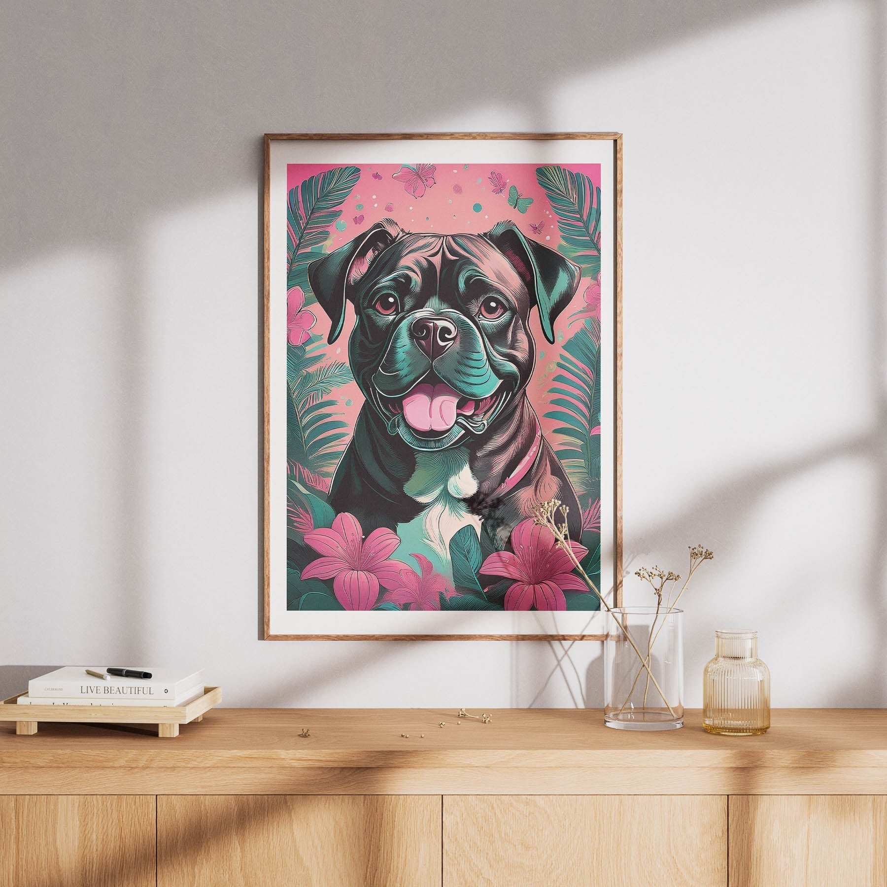 Boxer 1 Flowery Dog image 8