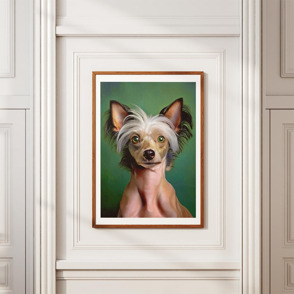 Chinese Crested Green Painted Series image 3