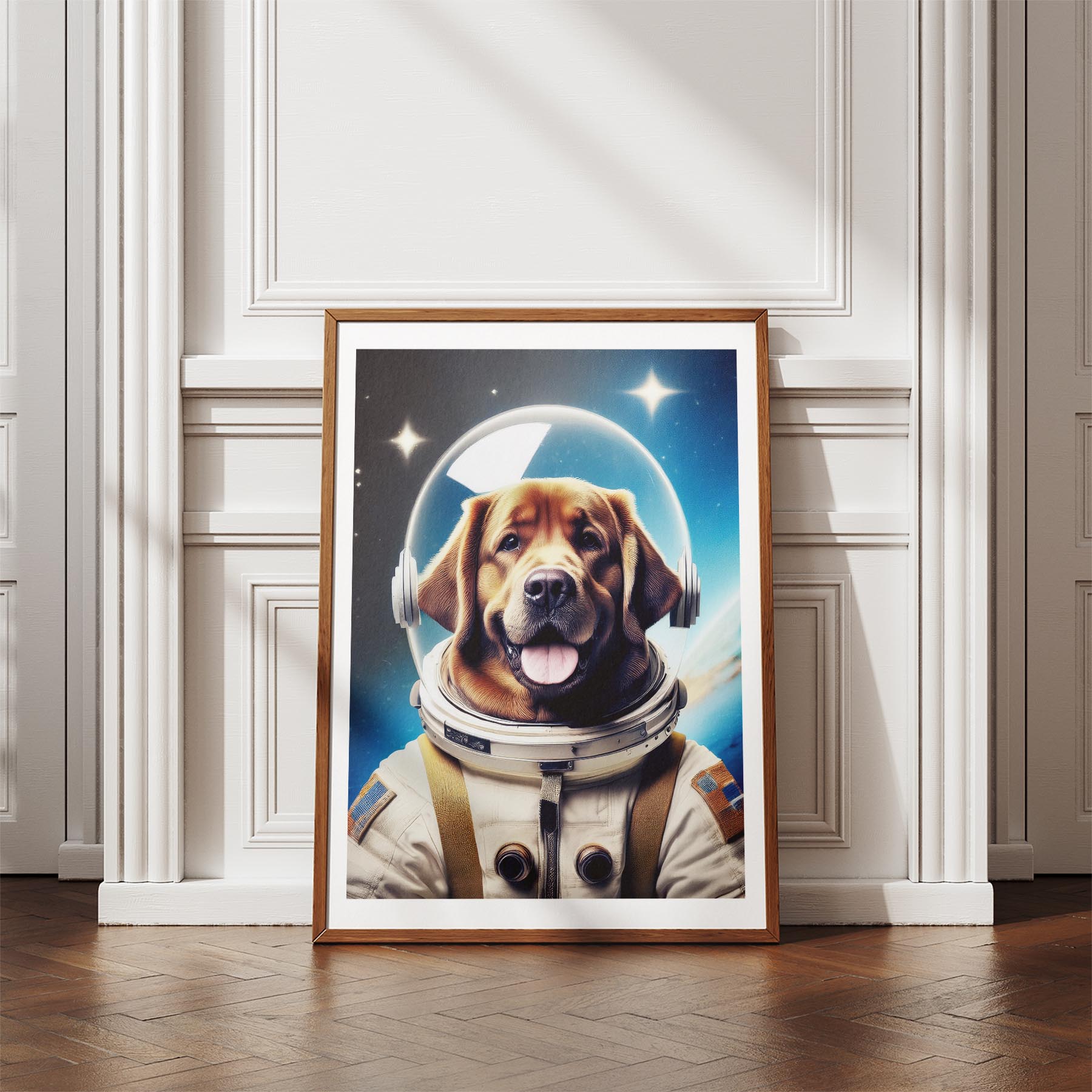 Newfoundland Astronaut Dog Series image 4