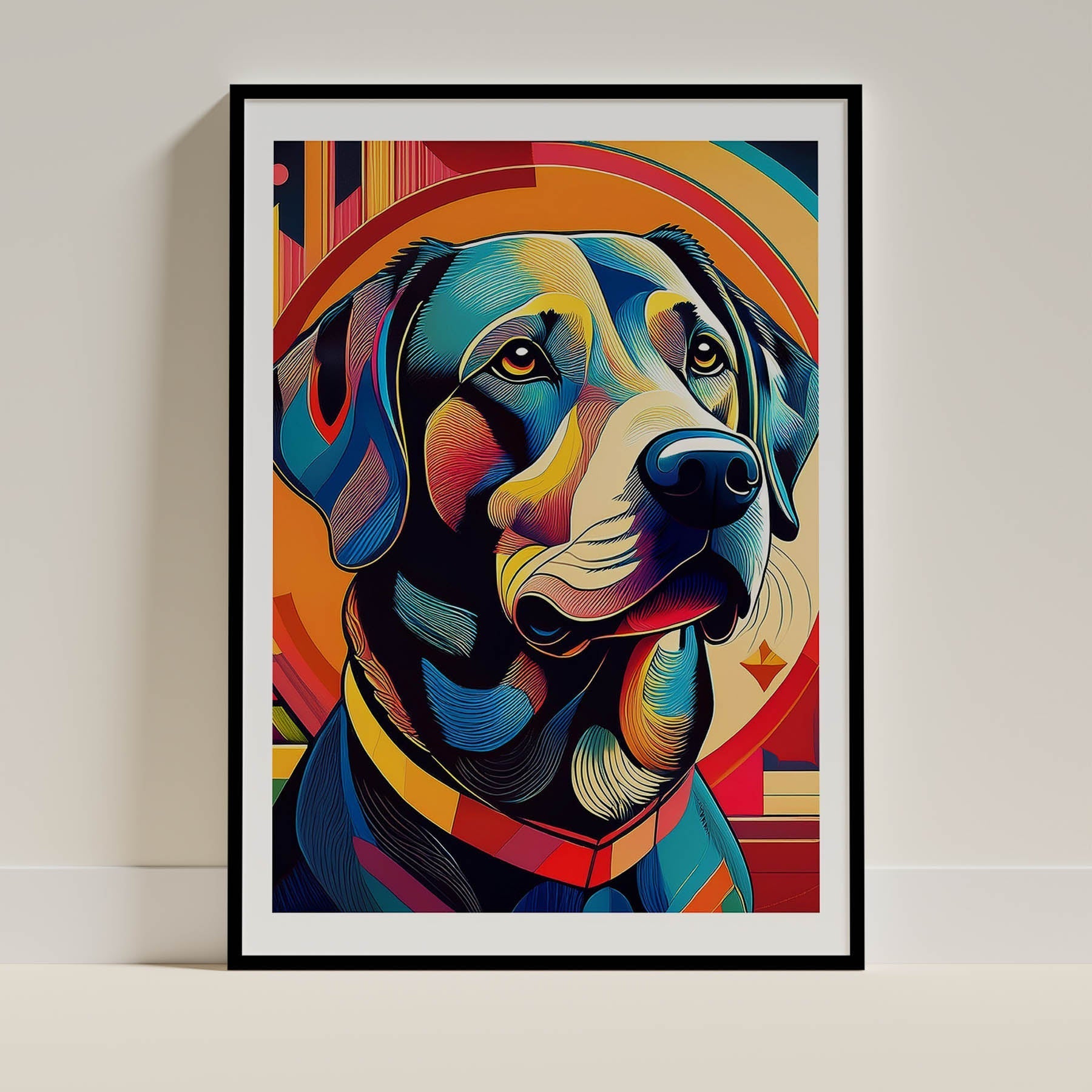 Labradore Retriever Colour Graphics image 0