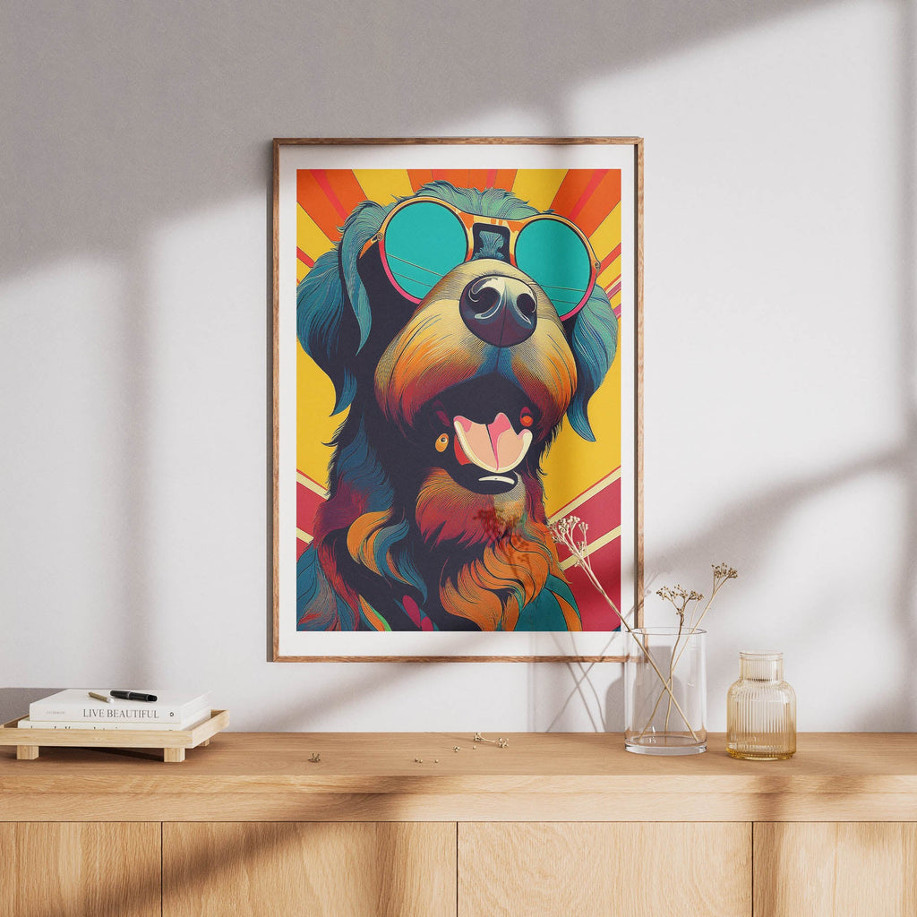 Rottweiler In Colourful Sunnies 1 image 8