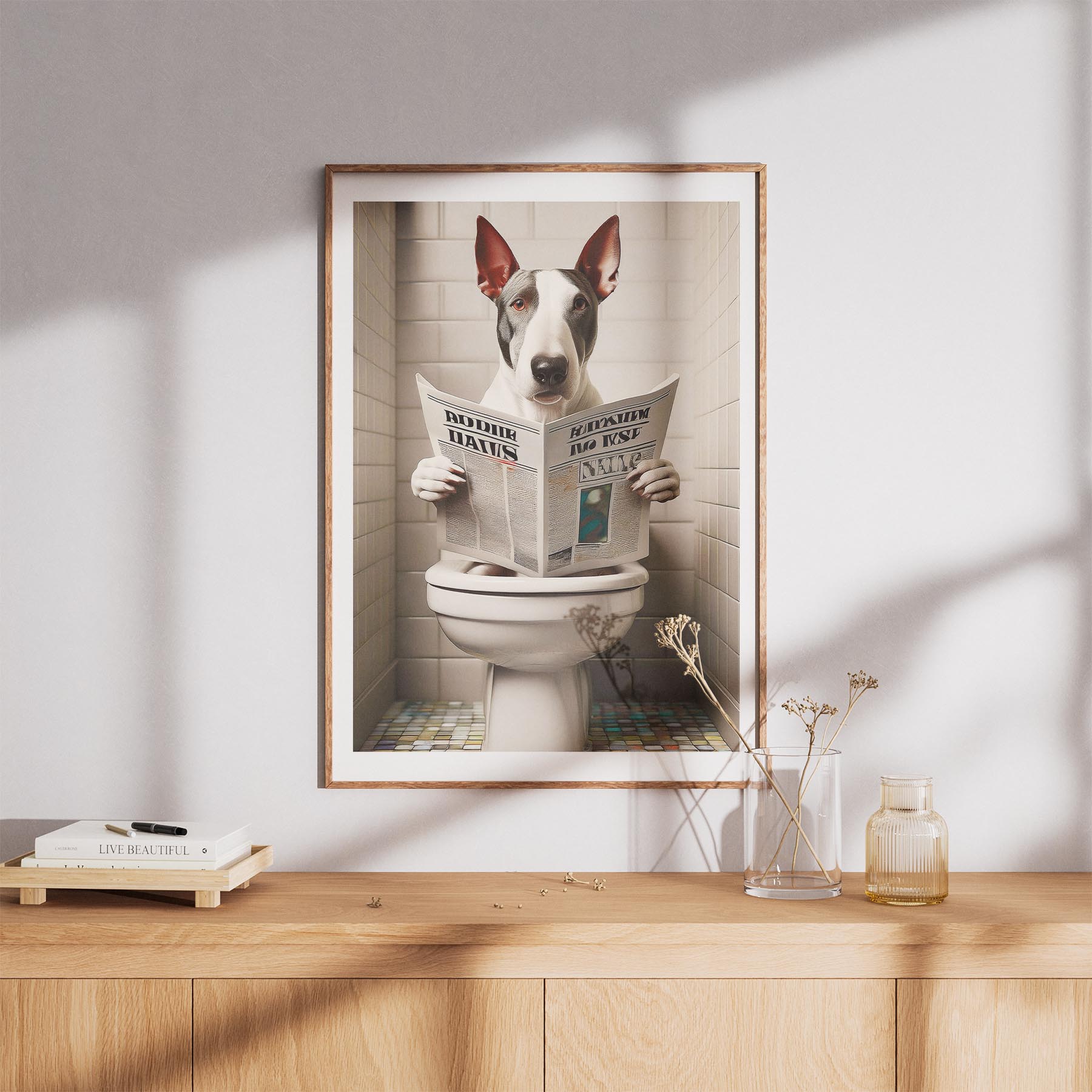 Bull Terrier Toilet Humour Dog Series 4 image 8