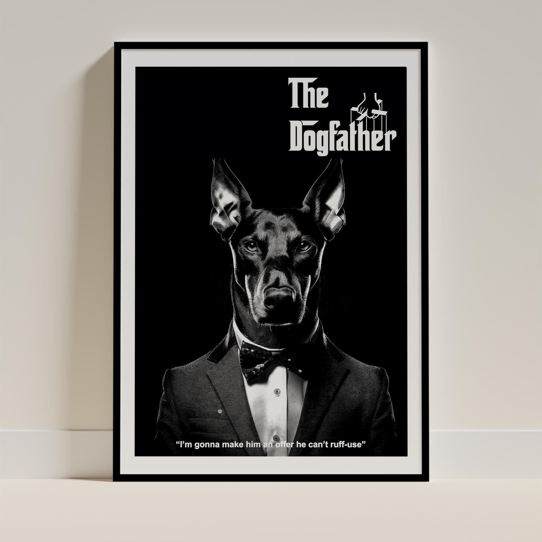 Doberman Mafia Dog Series image 0
