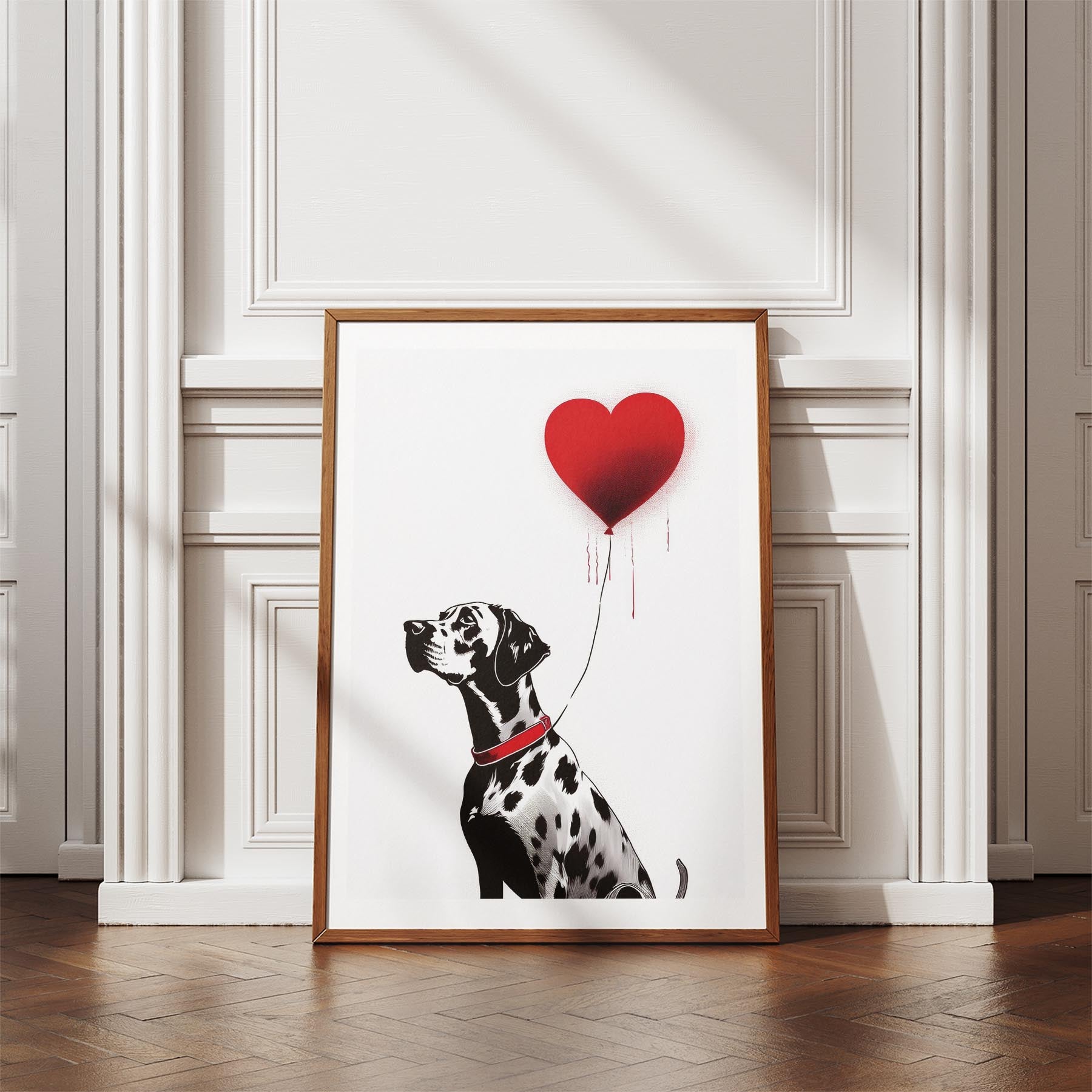 Dalmatian DOGSY Series inspired by the Art of Banksy image 4