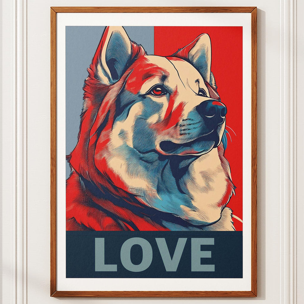 Samoyed LOVE Series Inspired by the Obama Poster image 10