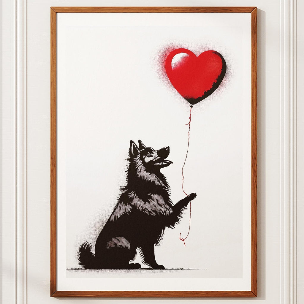 Samoyed DOGSY Series inspired by the Art of Banksy image 10