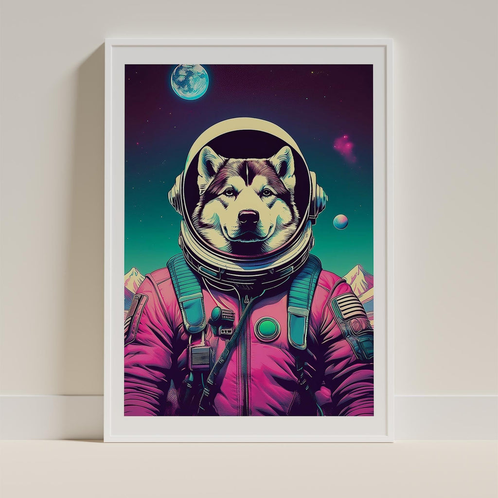 Alaskan Malamute Space Dogs Series image 9