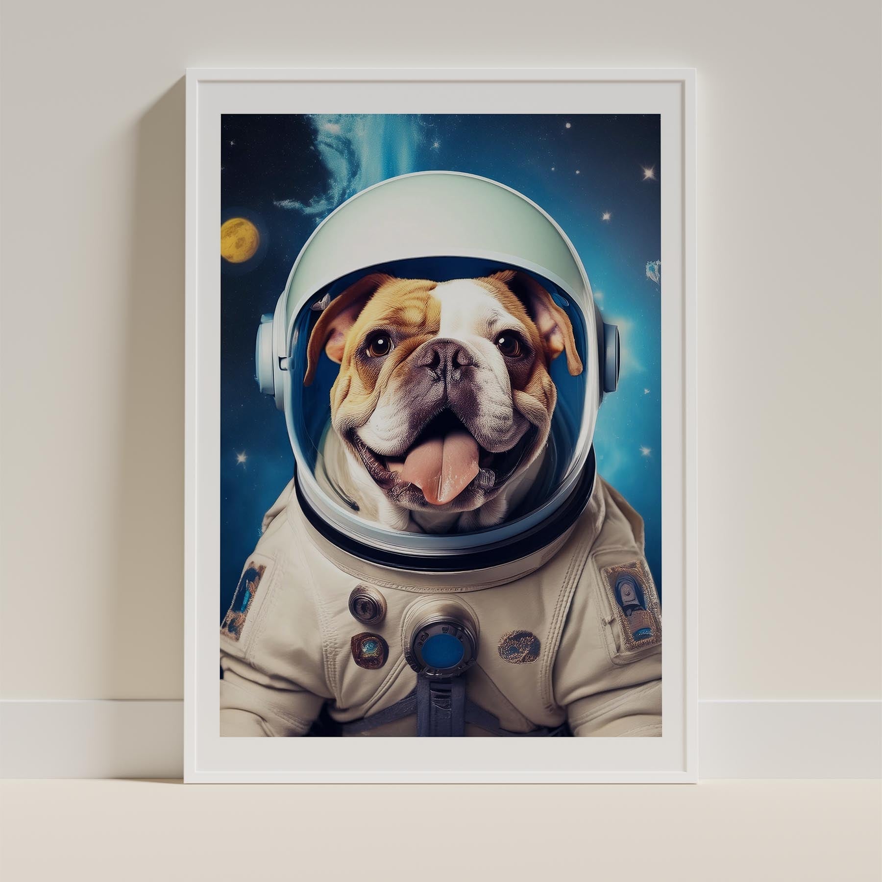 Bulldog Astronaut Dog Series image 9