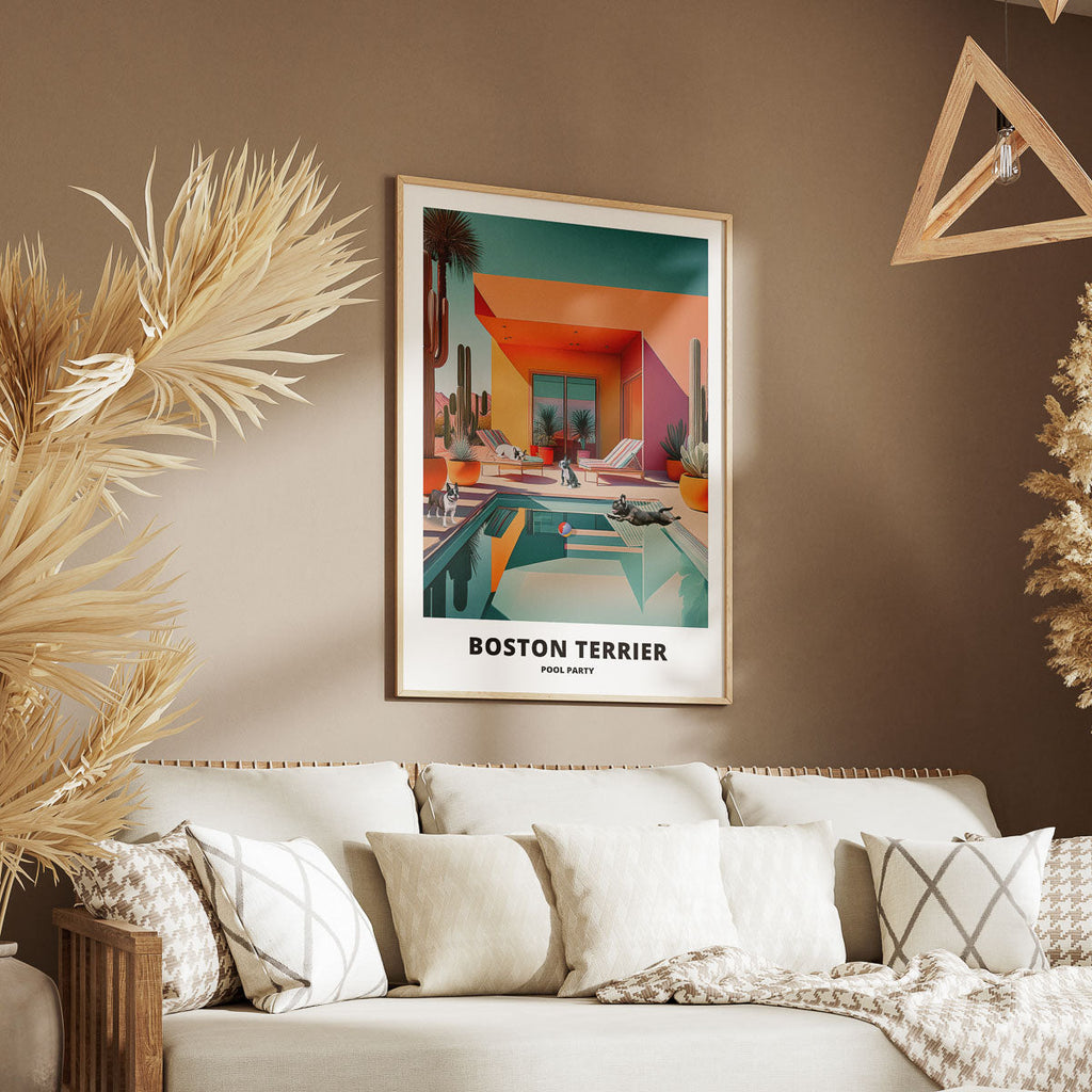 Boston Terrier Pool Party image 5