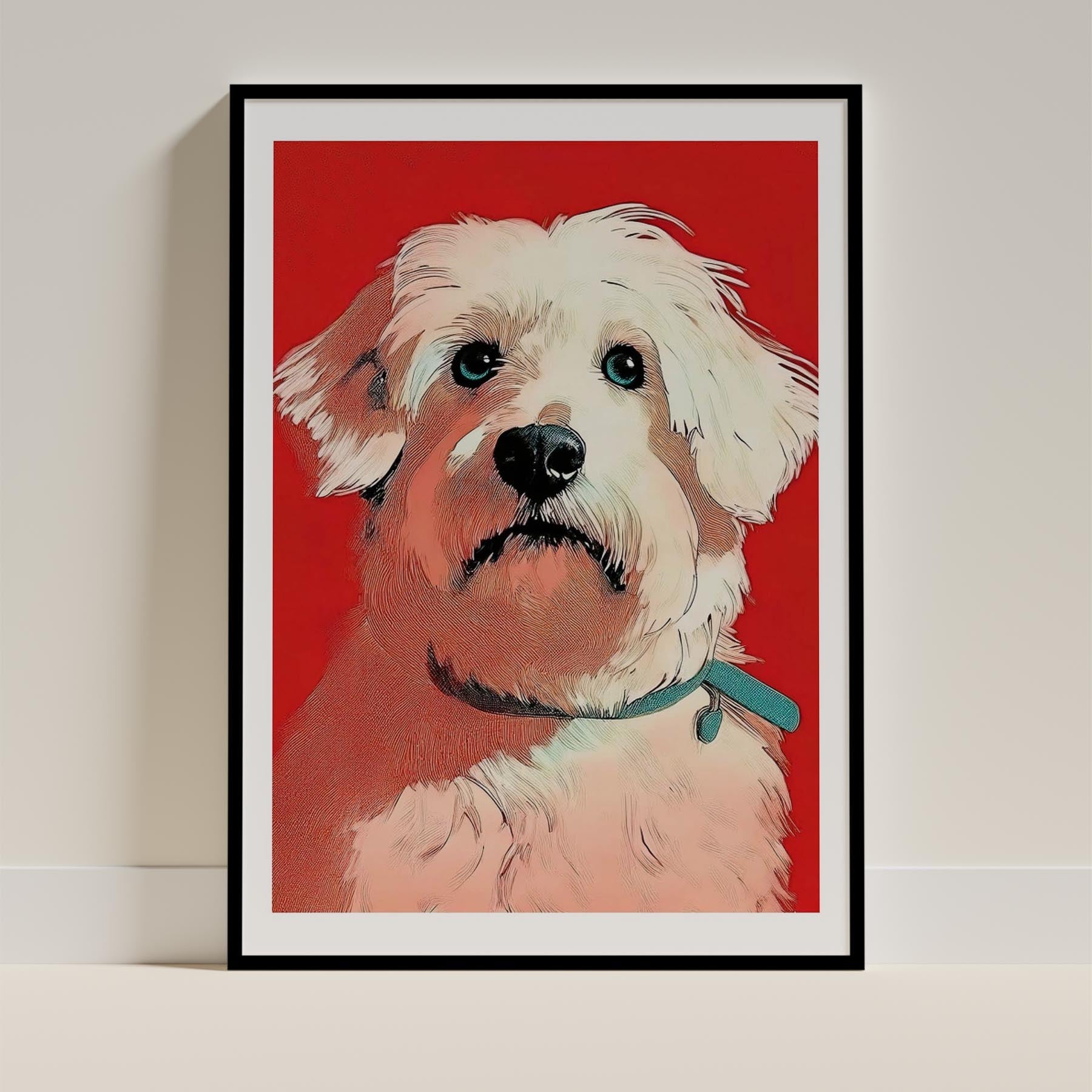 Coton de Tulear Red Dog Series image 0
