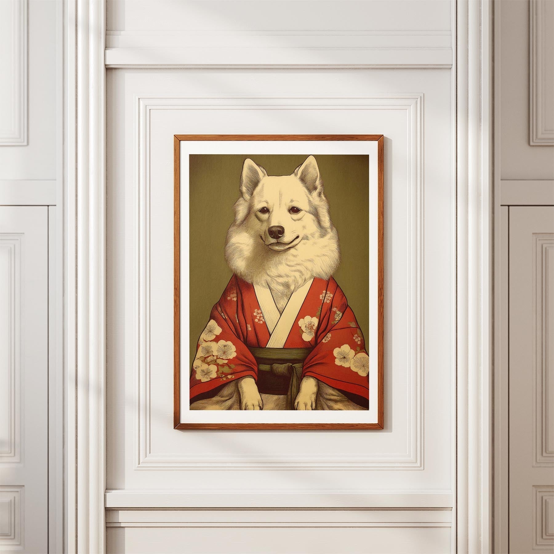 Samoyed Japanse Kimono Dog Series image 3
