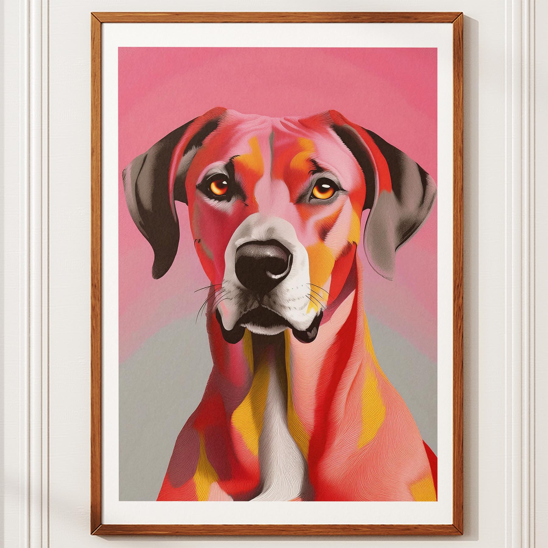 Rhoedesian Ridgeback Modern Pop Dog Series image 10