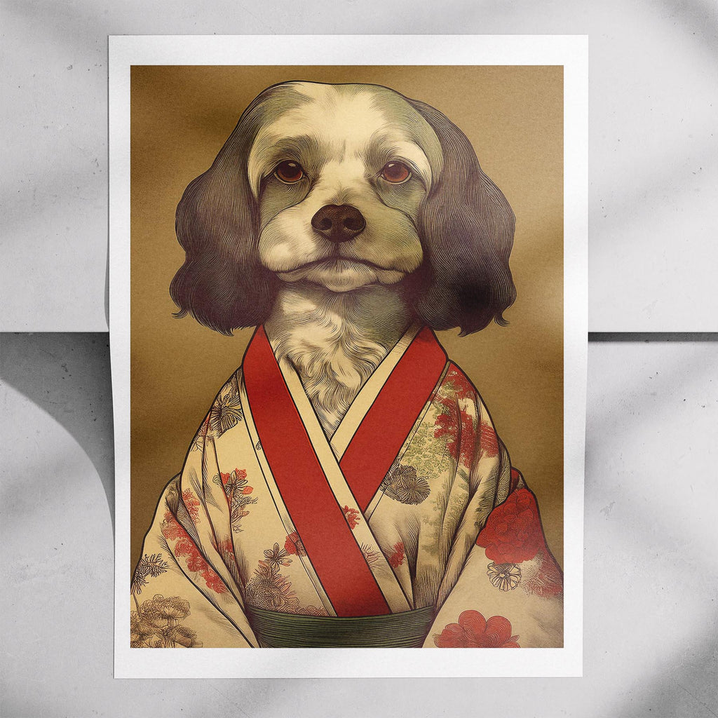 Havanese Japanse Kimono Dog Series image 7