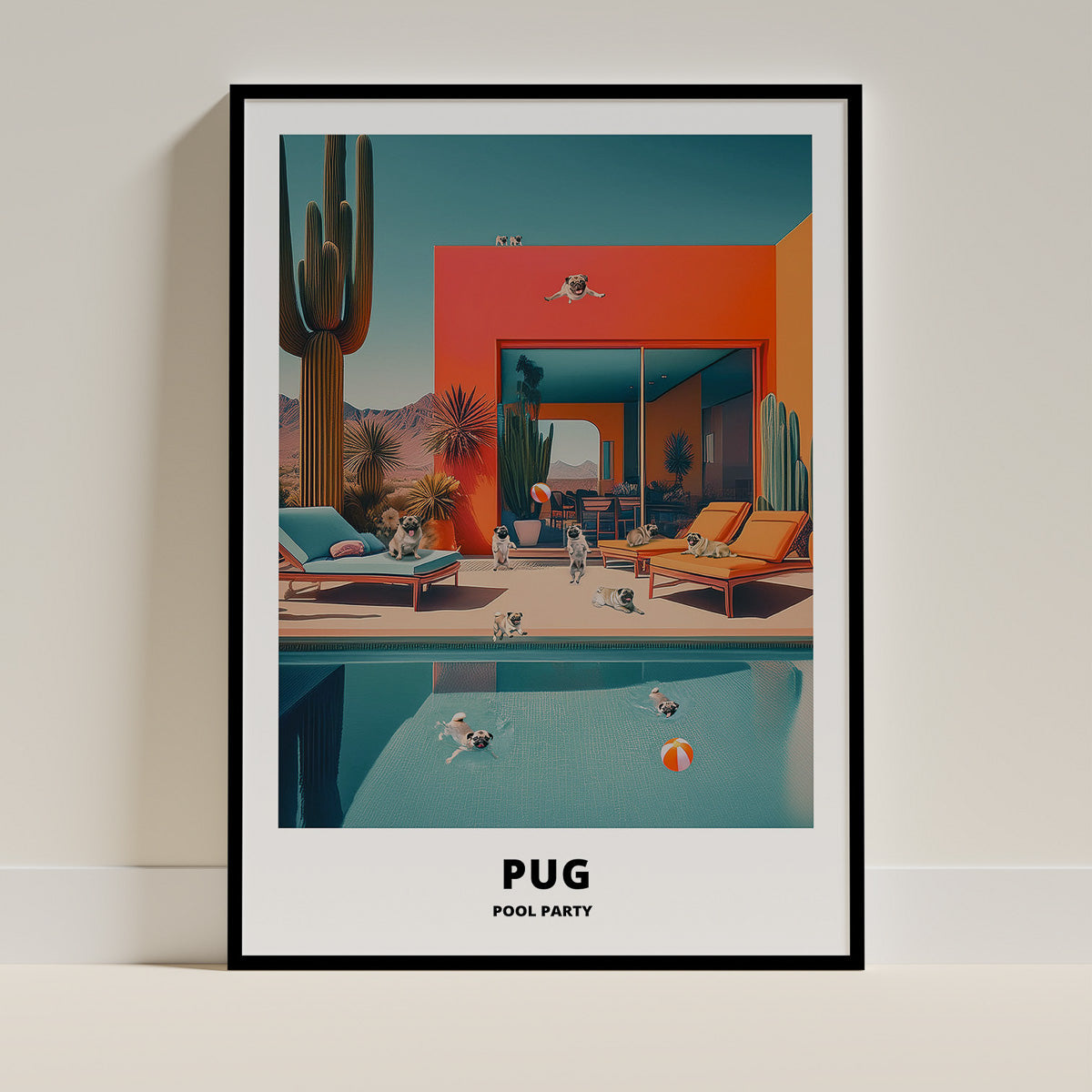 Pug Pool Party image 0