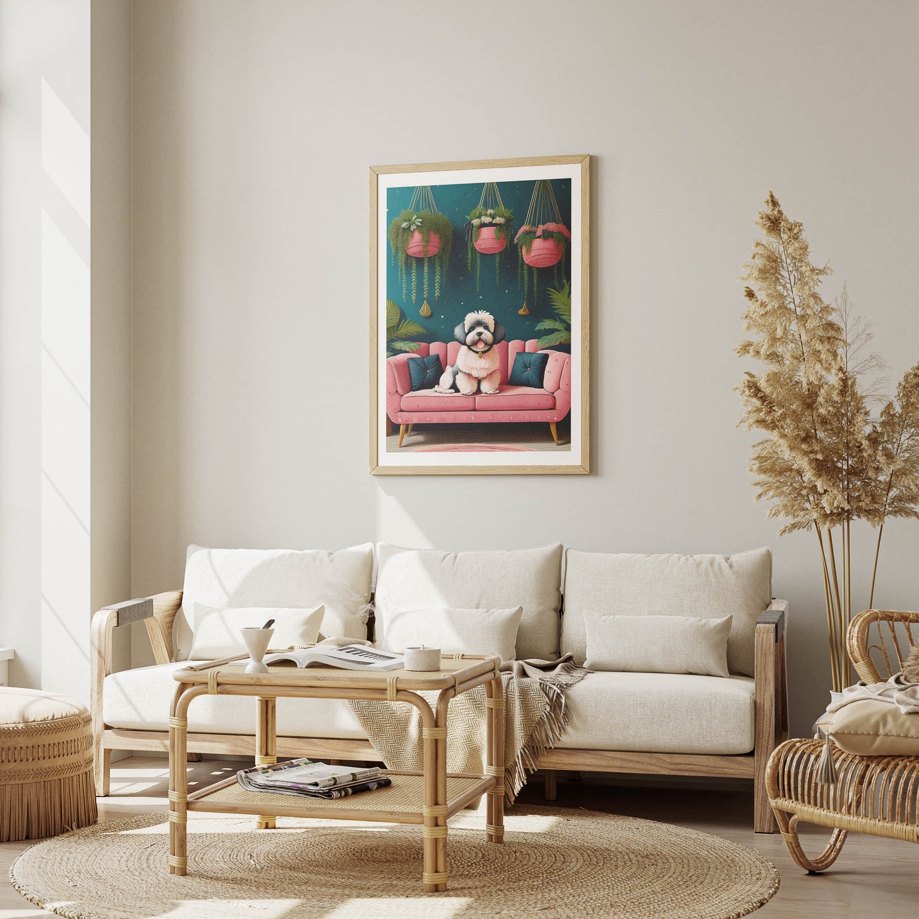 Bichon Frise Just Lounging Around image 1