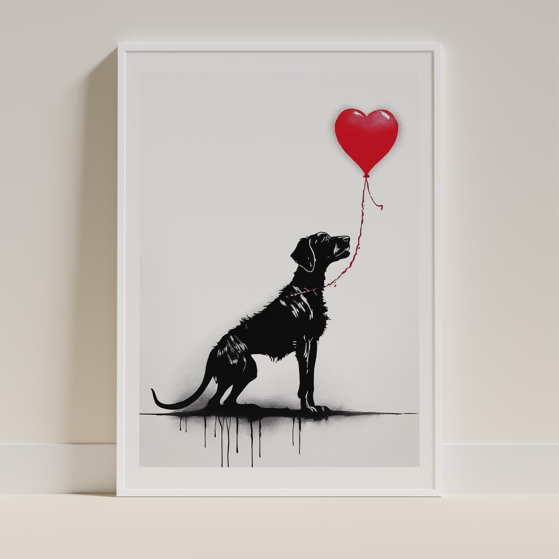 German Pointer DOGSY Series inspired by the Art of Banksy image 9