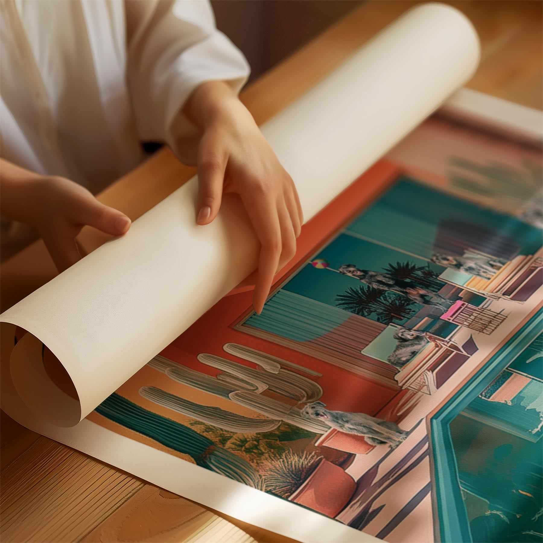 Wolfhound Custom Pool Party WITH TEXT image 1