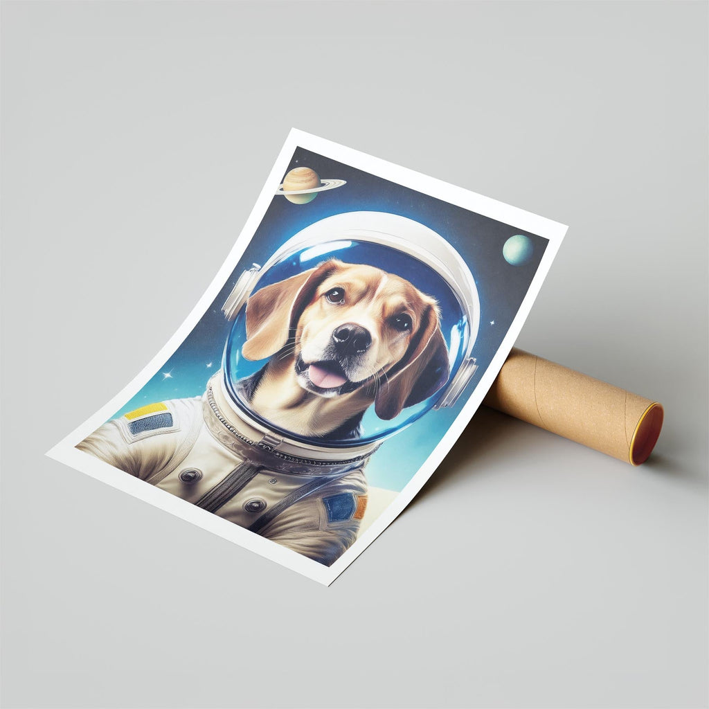 Beagle Astronaut Dog Series image 6