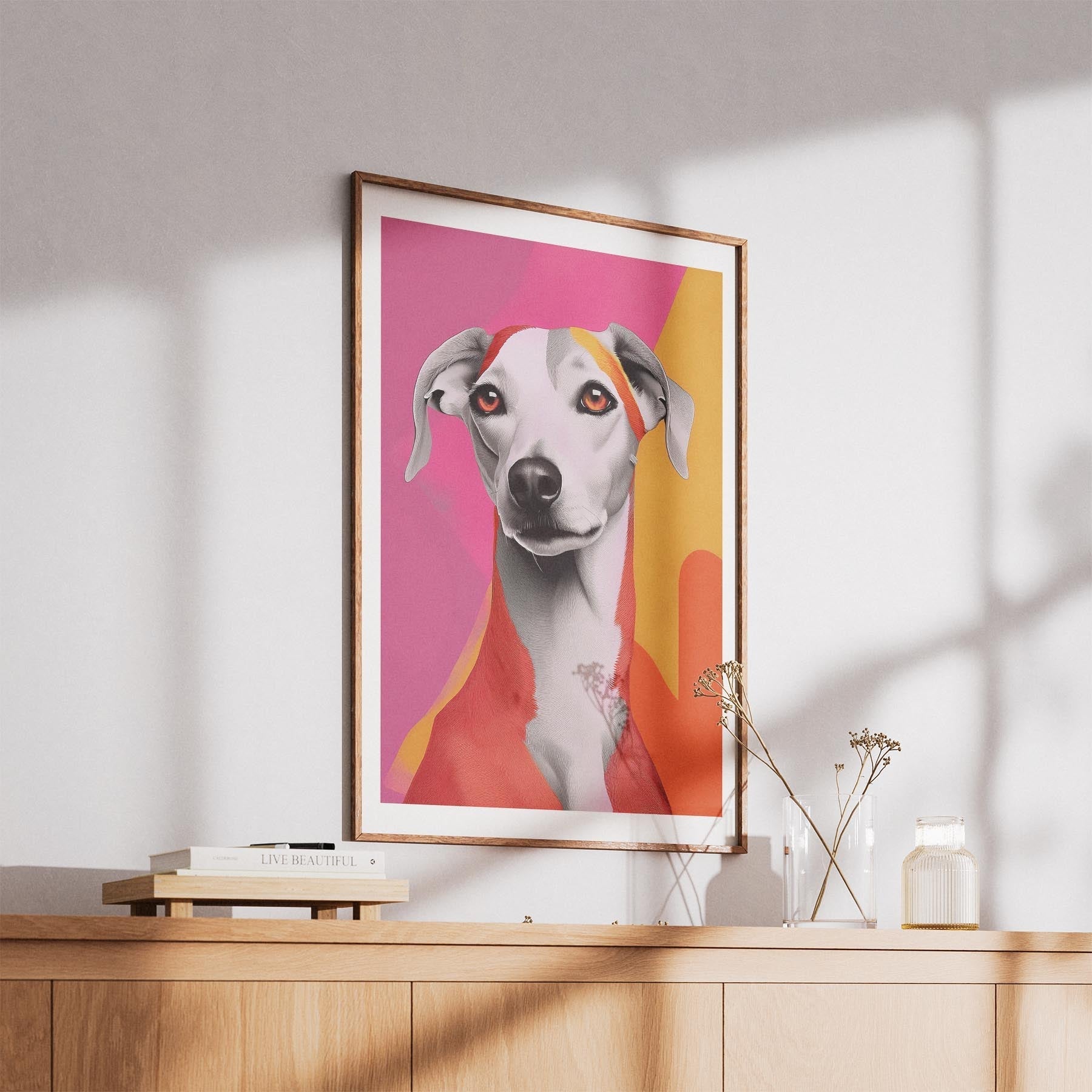 Whippet Modern Pop Dog Series image 5