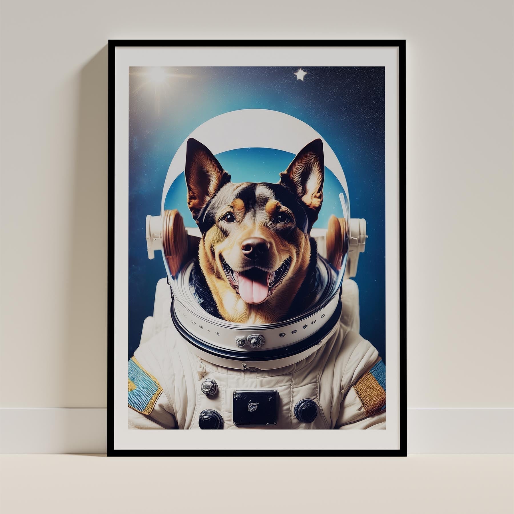 Kelpie Astronaut Dog Series image 0