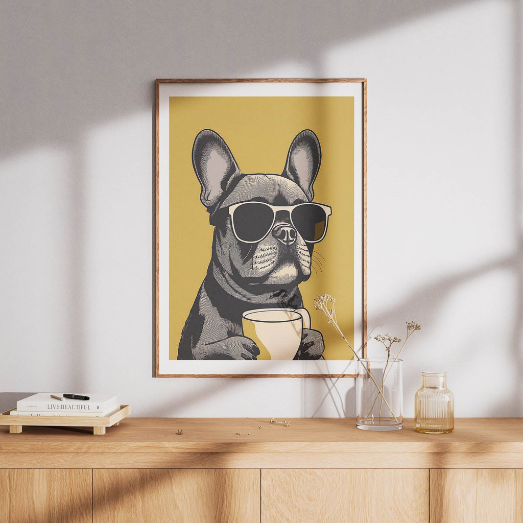 French Bulldog Chillin Coffee Dog image 6